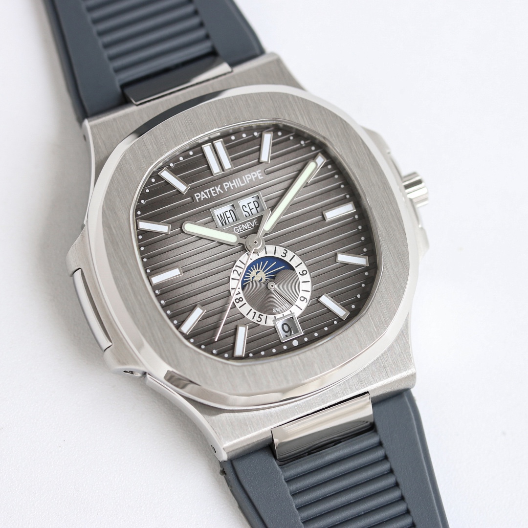 高端復刻1-1 TW推出全新 百達斐麗 PP 鸚鵡螺5726/1A🔥 百達翡麗 鸚鵡螺系列 
全新開模全新力作頂級V2版本上新！
