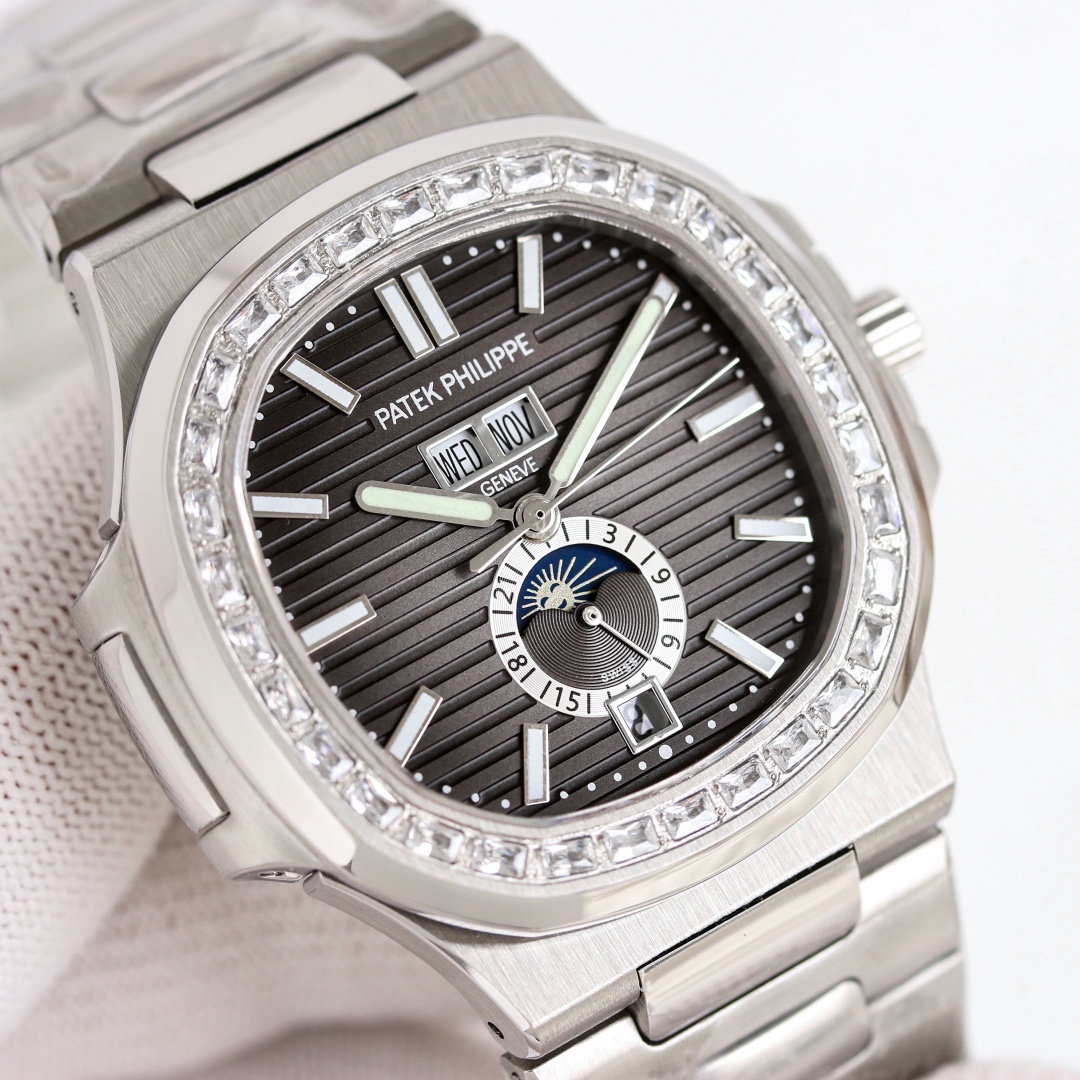 高端復刻1-1 TW推出全新 百達斐麗 PP 鸚鵡螺5726/1A🔥 百達翡麗 鸚鵡螺系列 
全新開模全新力作頂級V2版本上新！
