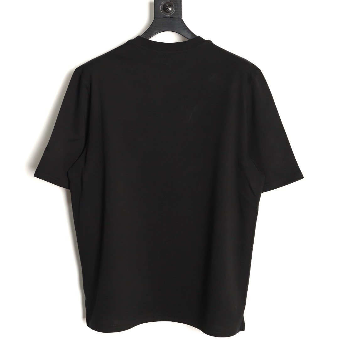 🔝HERMES愛瑪仕 真皮H字貼片短袖T恤
正品購入，21支洗後維斯棉190克，1*1羅紋230克，面料拼接，模板刺繡，定制1：1真皮皮標，定制1：1商標，寬松版型
B Size：S-XL