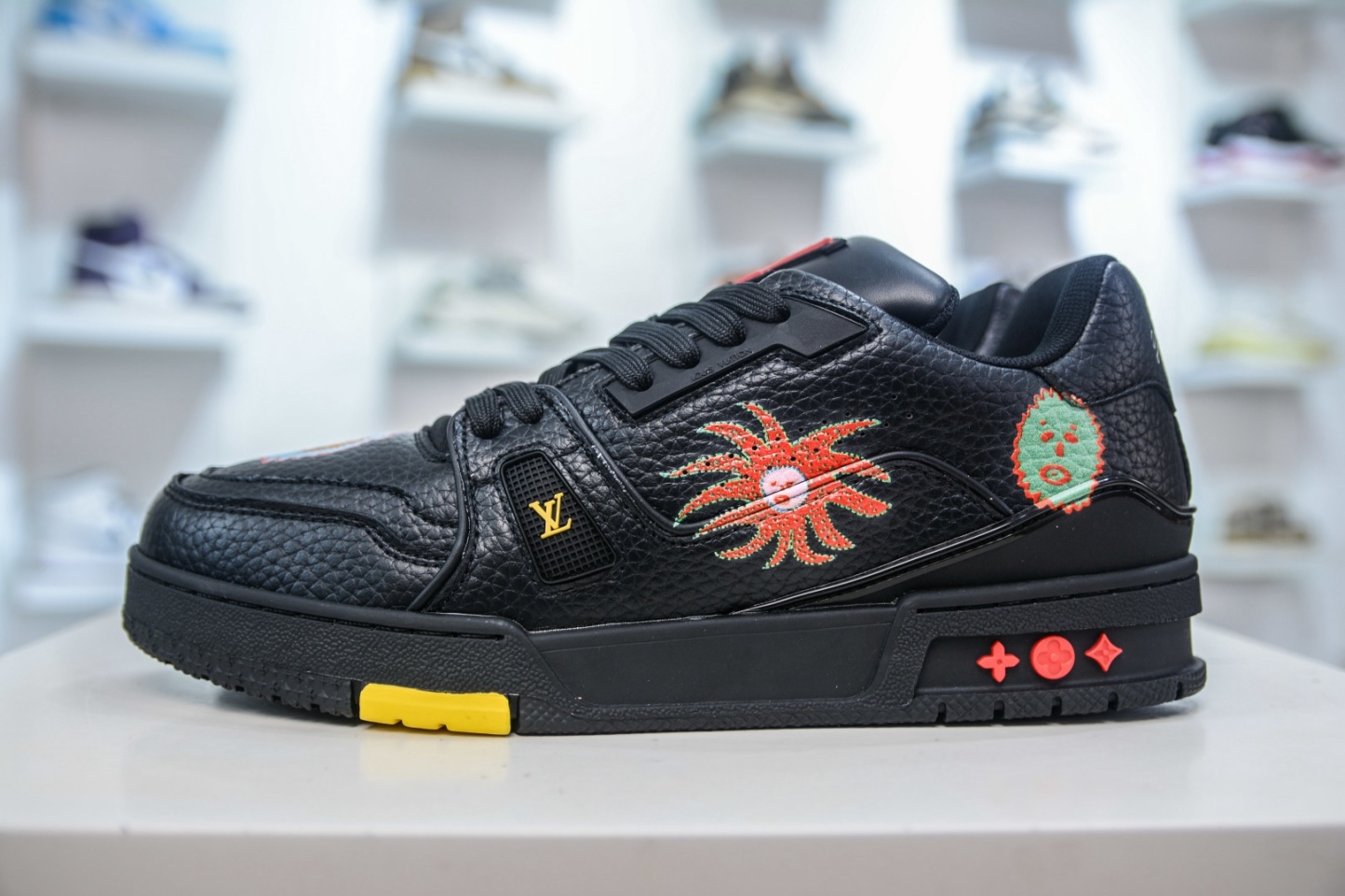 Louis Vuitton Trainer lv時裝走秀運動鞋板鞋SIZE：36 37 38 39 40 41 42 43 44 45