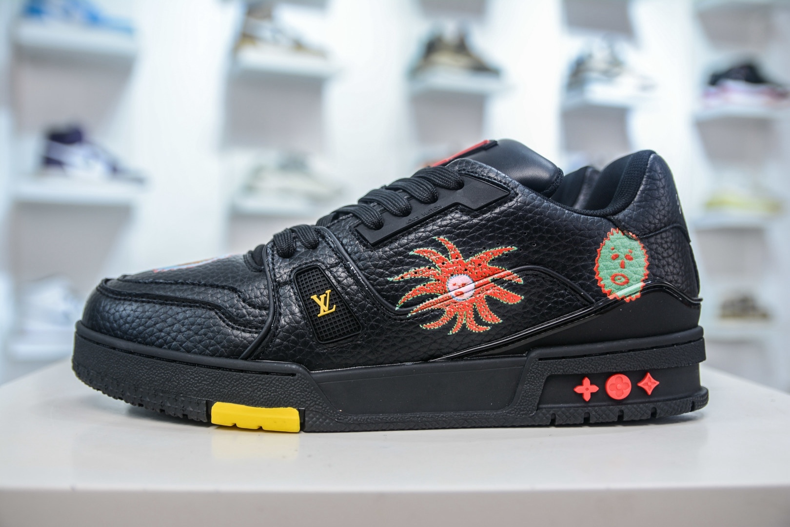 Louis Vuitton Trainer lv時裝走秀運動鞋板鞋SIZE：36 37 38 39 40 41 42 43 44 45