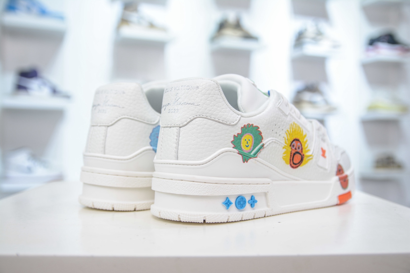 Louis Vuitton Trainer lv時裝走秀運動鞋板鞋  SIZE：36 37 38 39 40 41 42 43 44 45
