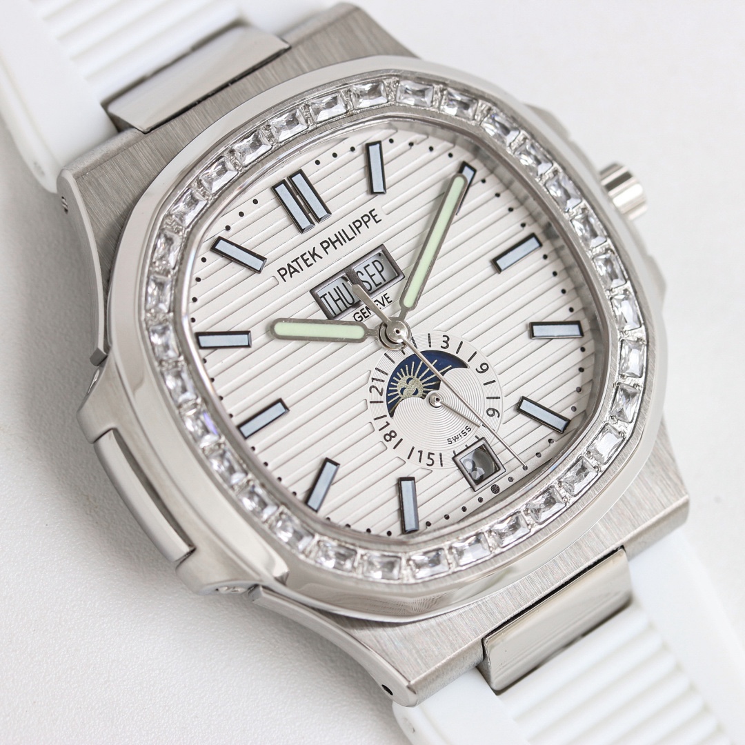 高端復刻1-1 TW推出全新 百達斐麗 PP 鸚鵡螺5726/1A🔥 百達翡麗 鸚鵡螺系列 
全新開模全新力作頂級V2版本上新！