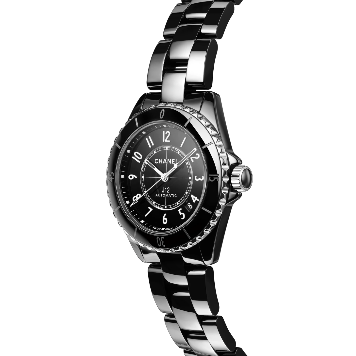 【CHANEL】人気モデル✨J12 キャリバー 12.1 38mm｜セラミック×ステンレス 上品で洗練された印象