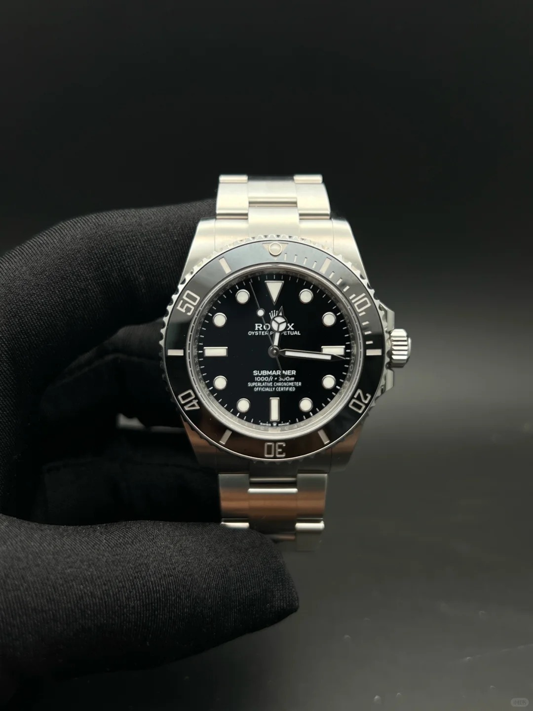 サブマリーナー41 mmオイスター、41 mm、オイスタースチール、リファレンス 124060