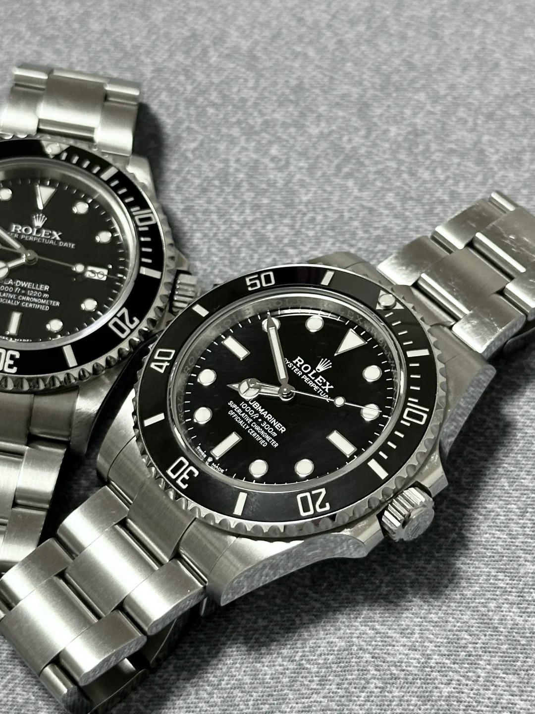 サブマリーナー41 mmオイスター、41 mm、オイスタースチール、リファレンス 124060