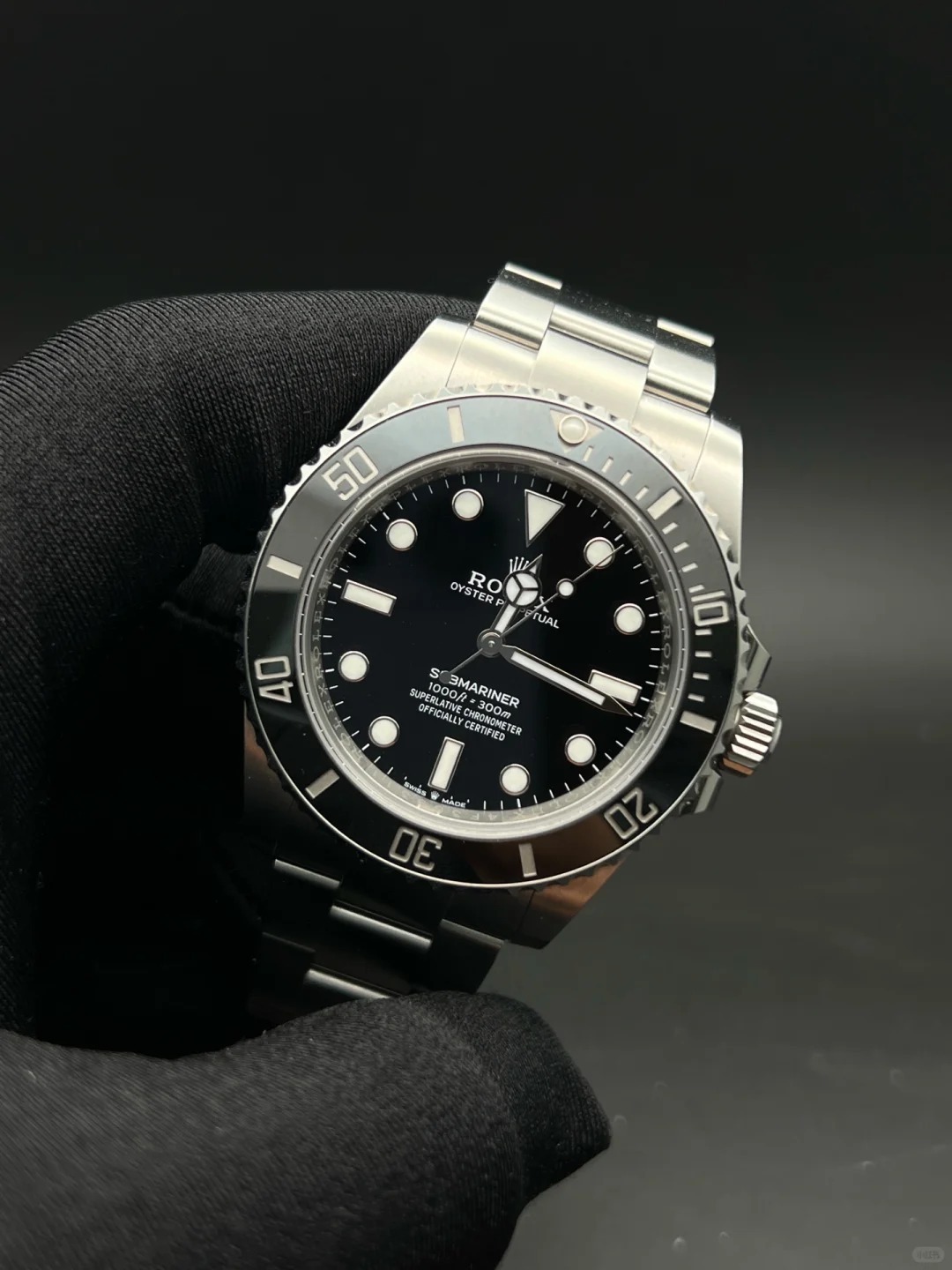 サブマリーナー41 mmオイスター、41 mm、オイスタースチール、リファレンス 124060