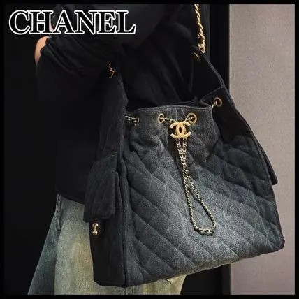 【お洒落さんにお勧めデニム♡】CHANEL25 ホーボーバッグ