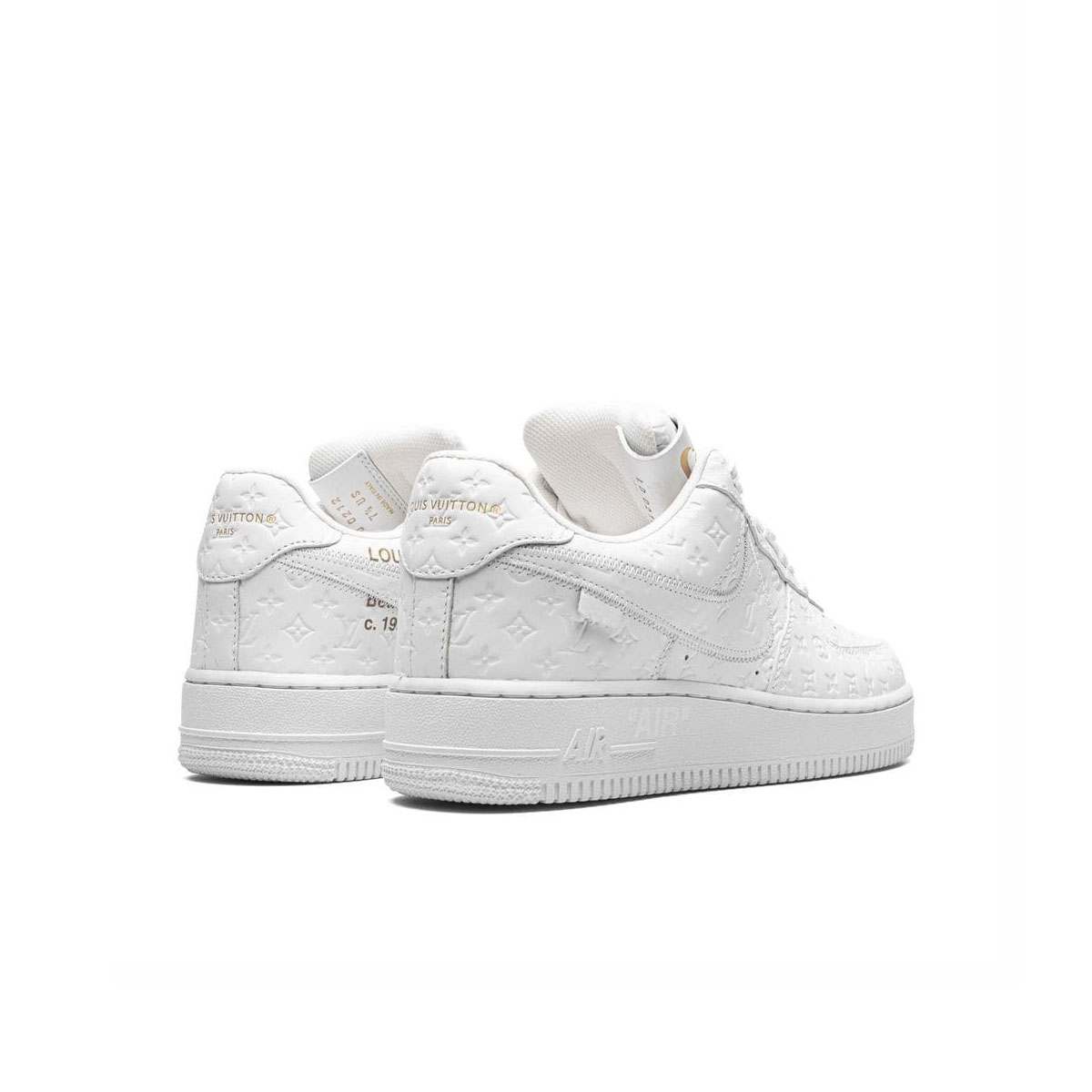 【Louis Vuitton X Nike Air Force 1 White】100足の限定発売! ナイキ エア フォース 1の40周年を記念して、2023年春夏の新作