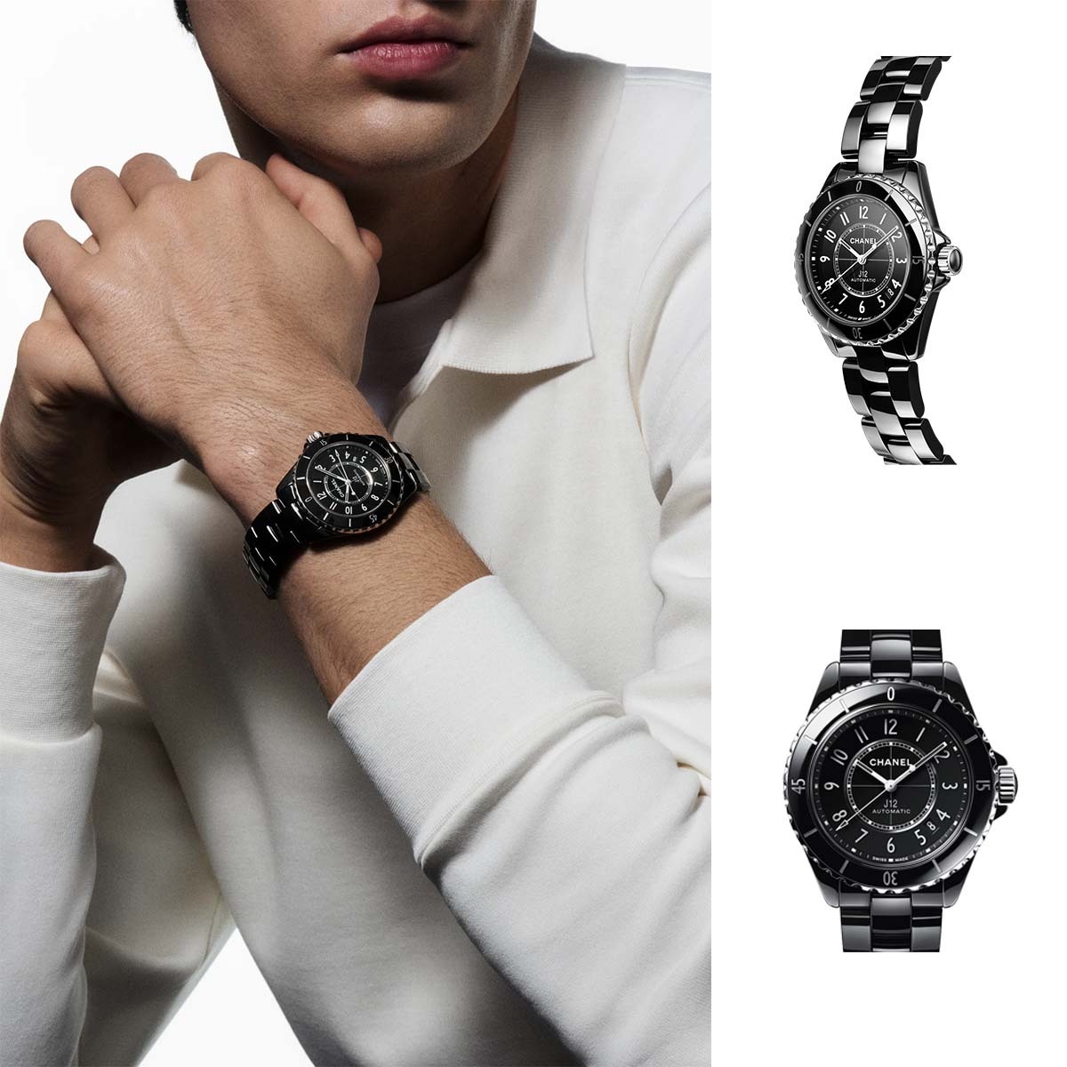 【CHANEL】人気モデル✨J12 キャリバー 12.1 38mm｜セラミック×ステンレス 上品で洗練された印象