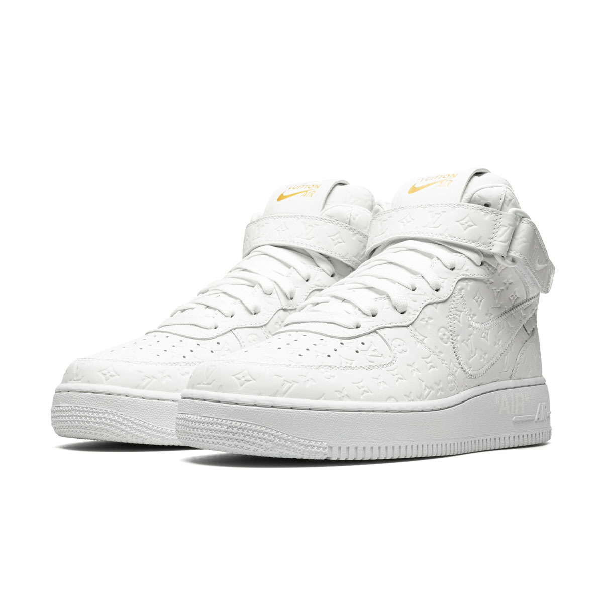 【Louis Vuitton X Nike Air Force 1 White】100足の限定発売! ナイキ エア フォース 1の40周年を記念して、2023年春夏の新作