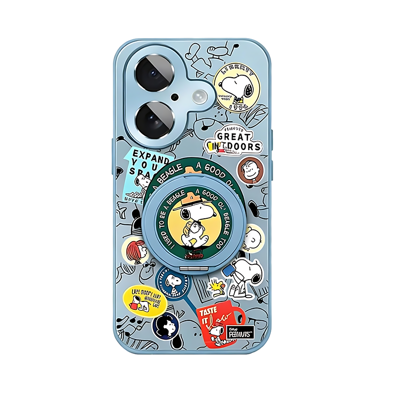 [Copy] iPhone 17 用 磁気吸着保護ケース ちいかわ MagSafe対応 スタンド機能付き 強化ガラス 高精細プリント おしゃれで可愛い 耐衝撃・耐落下 指紋防止 ストラップホール付き