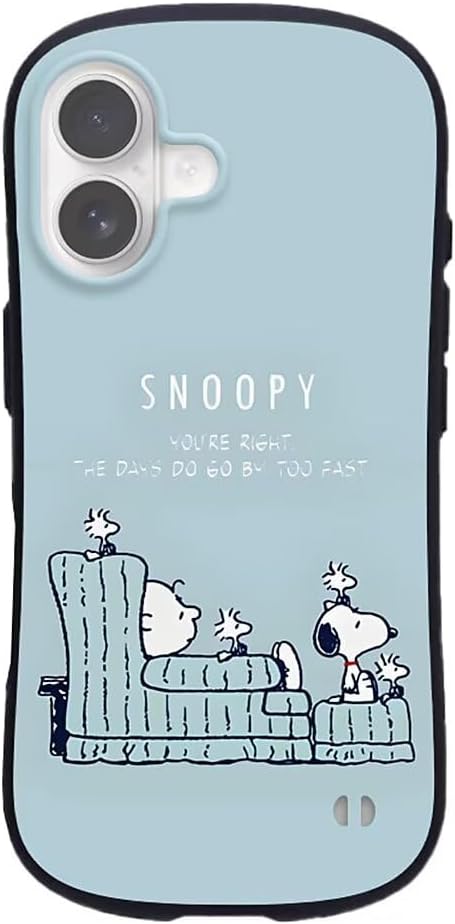 iPhone 17 用 ケース スヌーピー 磁気吸着 MagSafe対応 背部支点設計 滑り止め おしゃれ 可愛い 耐衝撃 指紋防止 ストラップホール付き