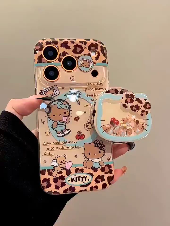 ハローキティ MagSafe スマホケース、iPhone 17 Pro Max ケース、iPhone 16 Pro Max ケース、iPhone 15 Pro ケース、iPhone 14 ケース、マグネットグリップスタンドケース
