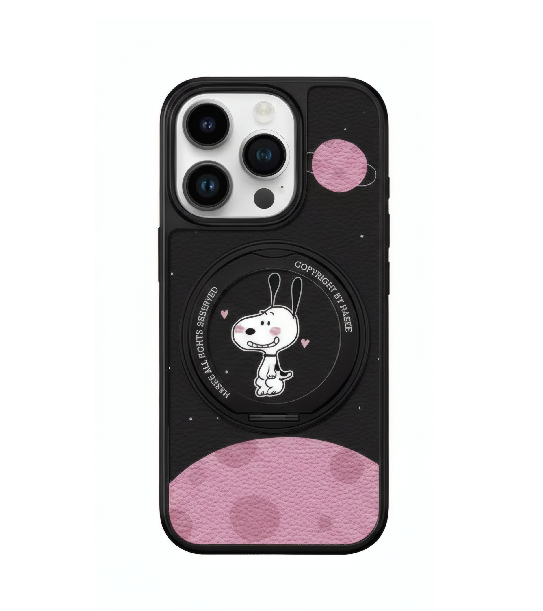 iphone 17/16 用 ケース スヌーピー iphone 15 pro plus max 17Air MagSafe対応 スエード スタンド クリア  スマホケース 全面保護 韓国 リング付き 米軍耐衝撃 ワイヤレス充電