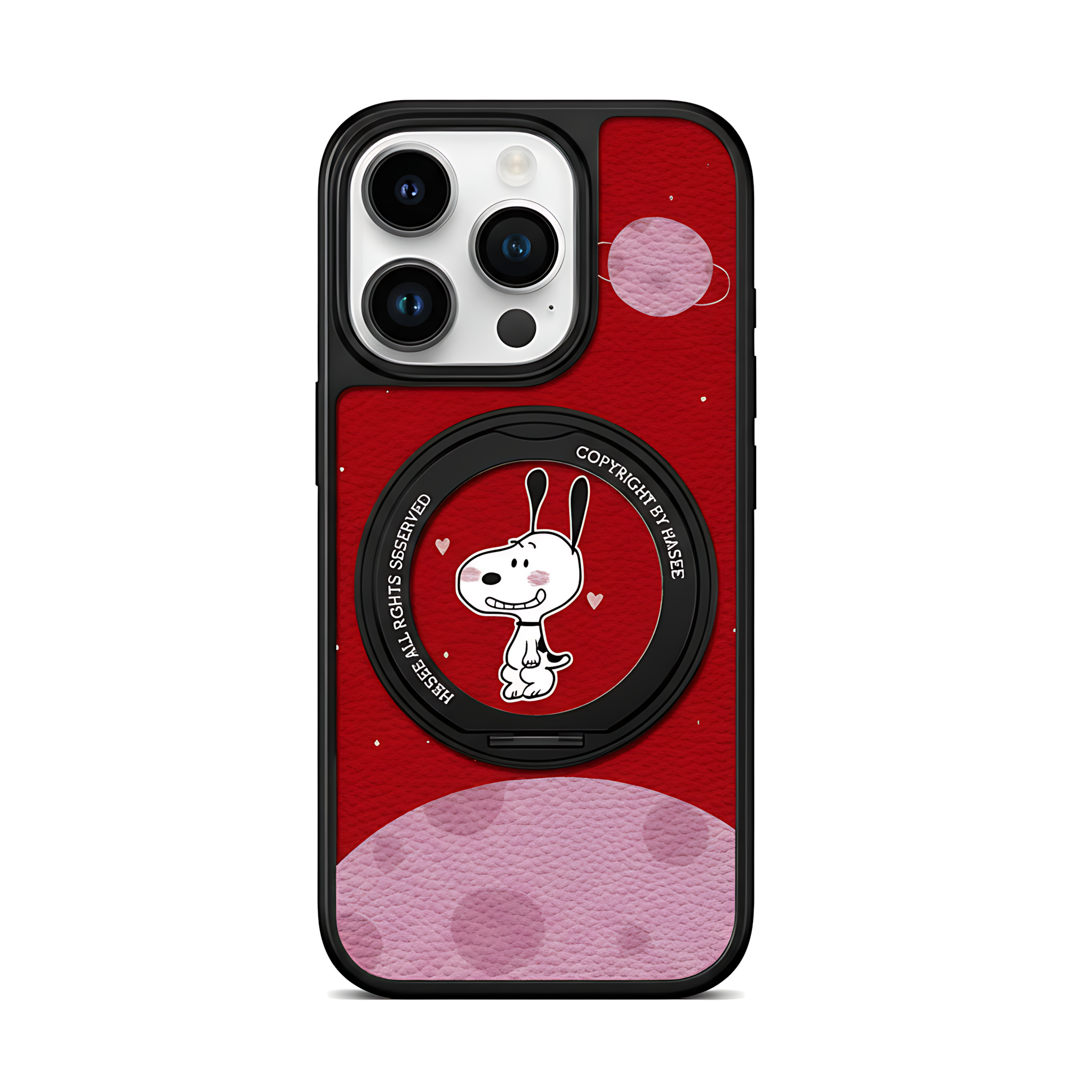 iphone 17/16 用 ケース スヌーピー iphone 15 pro plus max 17Air MagSafe対応 スエード スタンド クリア  スマホケース 全面保護 韓国 リング付き 米軍耐衝撃 ワイヤレス充電