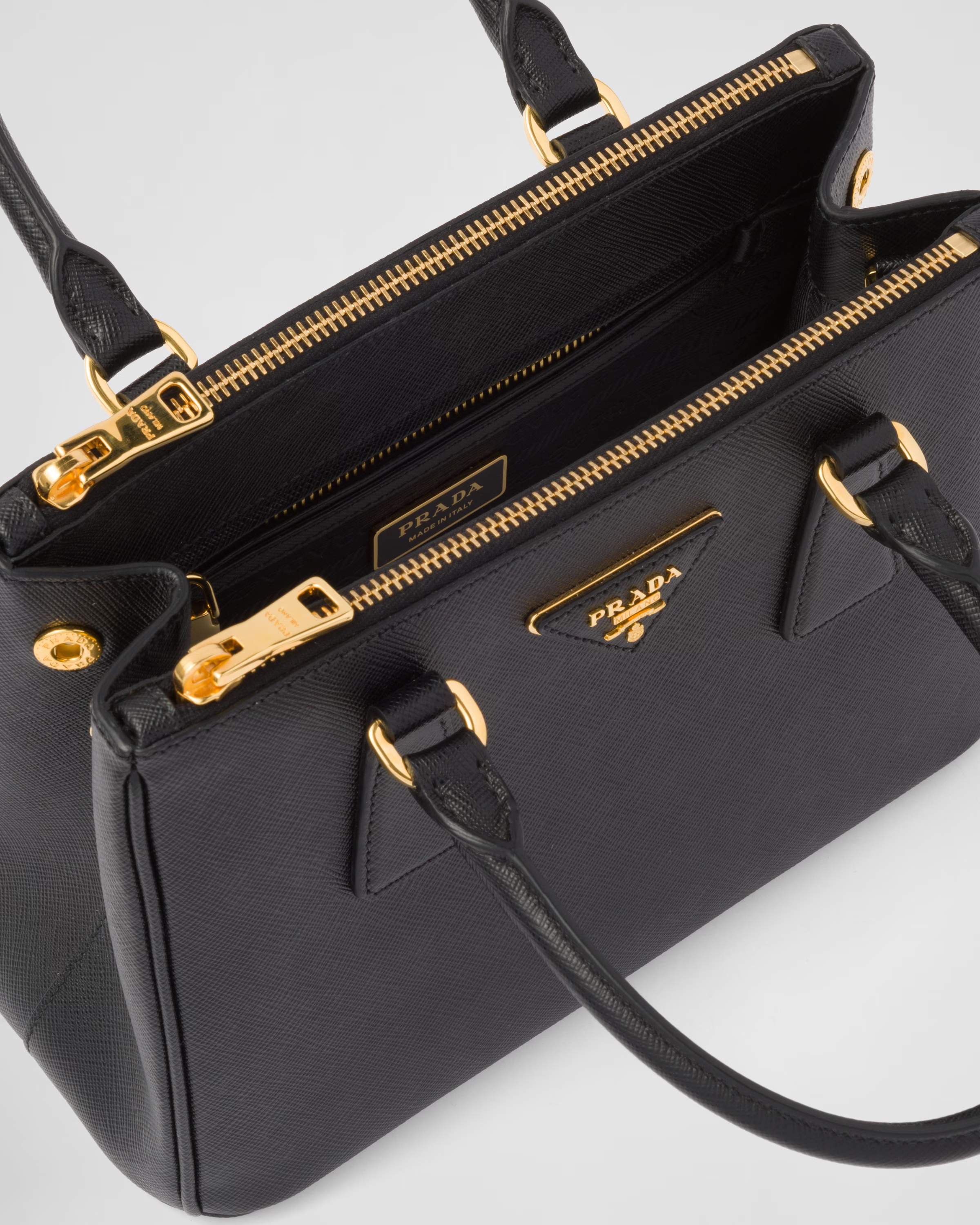 【入手困難】PRADA ガレリア 本革レザー スモール ハンドバッグ Galleria