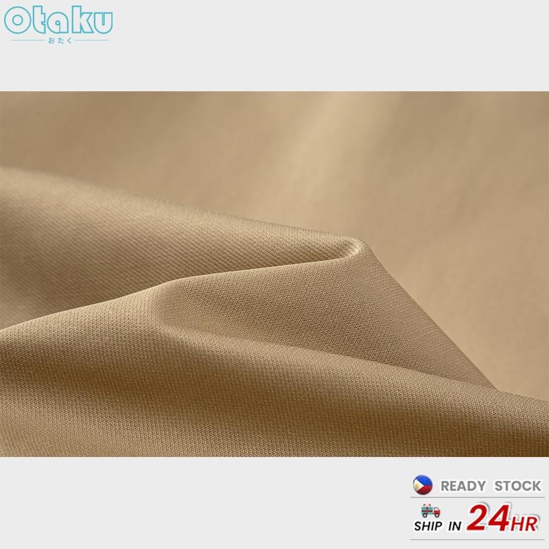 OTAKU Men Slacks Formal Pants Korean Style Casual Fit Straight Cut Khaki Formal Office Pants