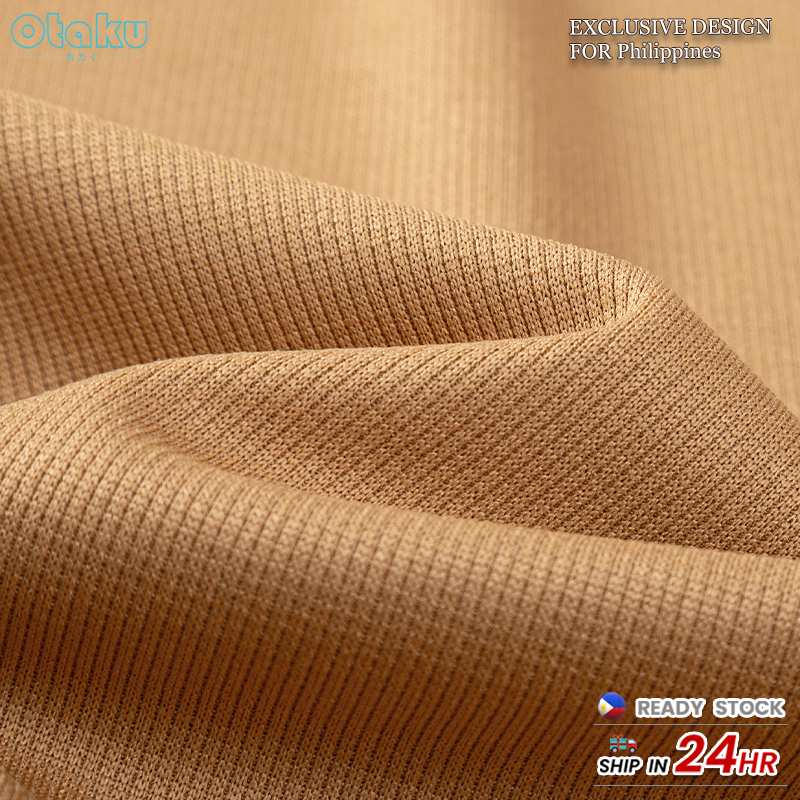 Otaku Half-Zip Polo Shirt Men's Korean Style Casual Short Sleeve Plain Half Sleeves Polo Collar