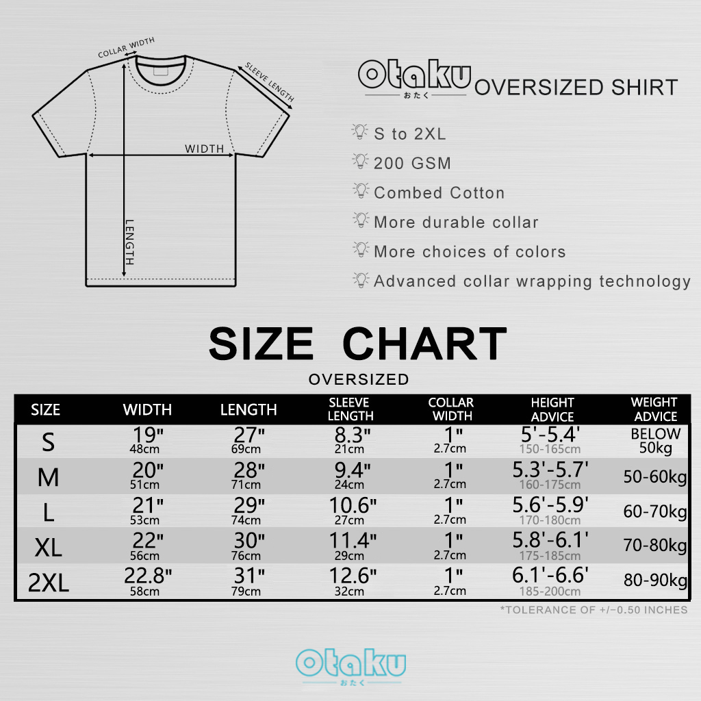 OTAKU 100 Cotton T-Shirt For Men Classic Crew Neck Solid Color Tee Pc Inspired Shirt 200gsm