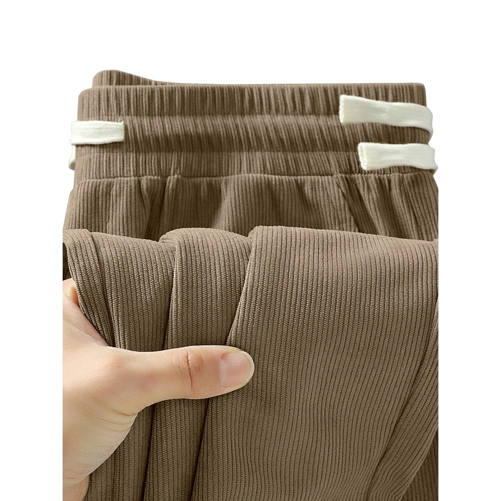 Otaku Corduroy Pants For Men Black straight cut pants Green corduroy pants Korean  Trouser Pants Men