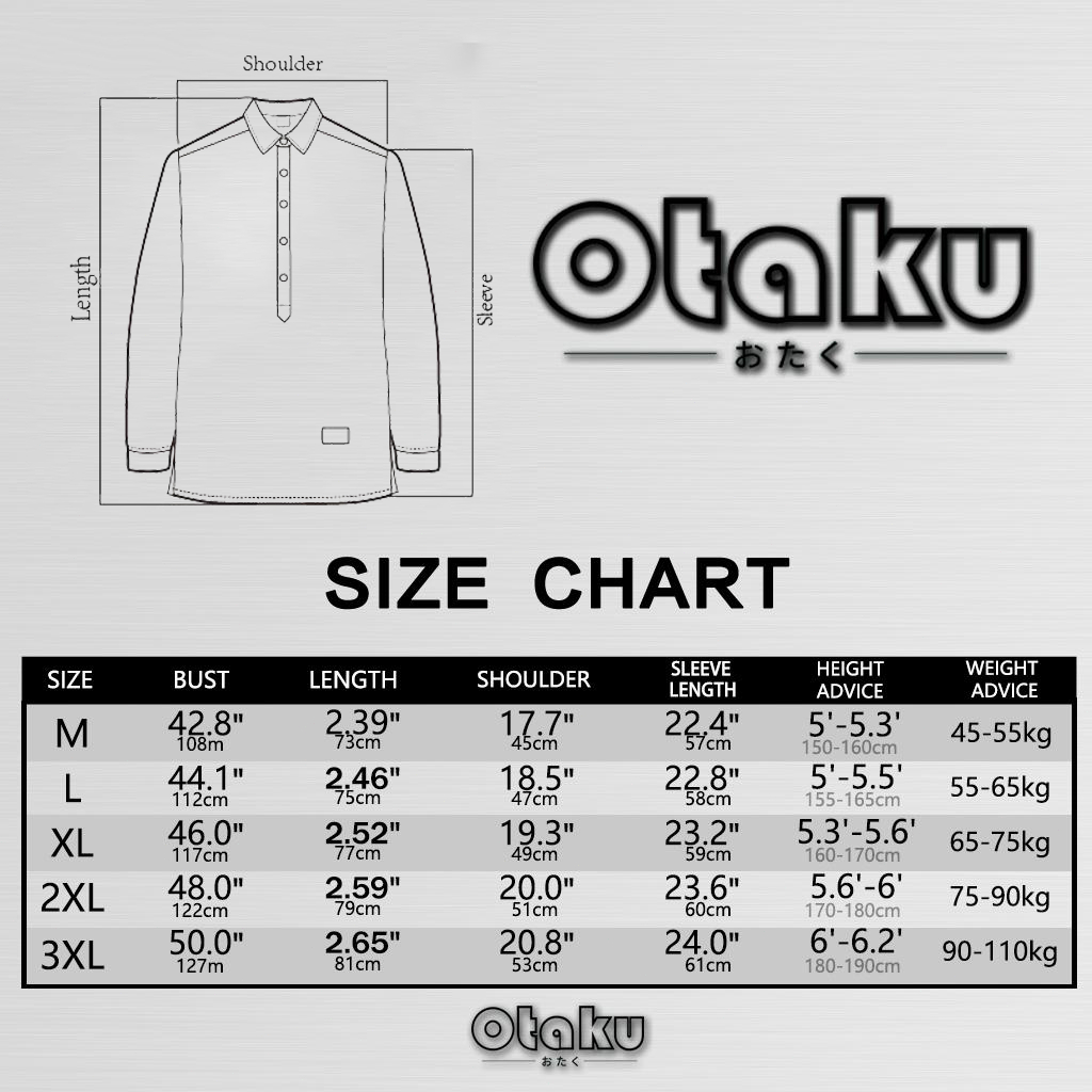 Otaku long sleeve Men's solid color business Polo Long Sleeve Korean Fashion polo shirtTops M-3xl