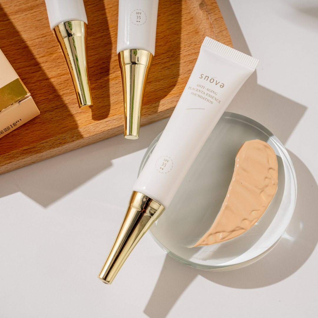 SNOVA Anti-Aging Placenta Essence Foundation