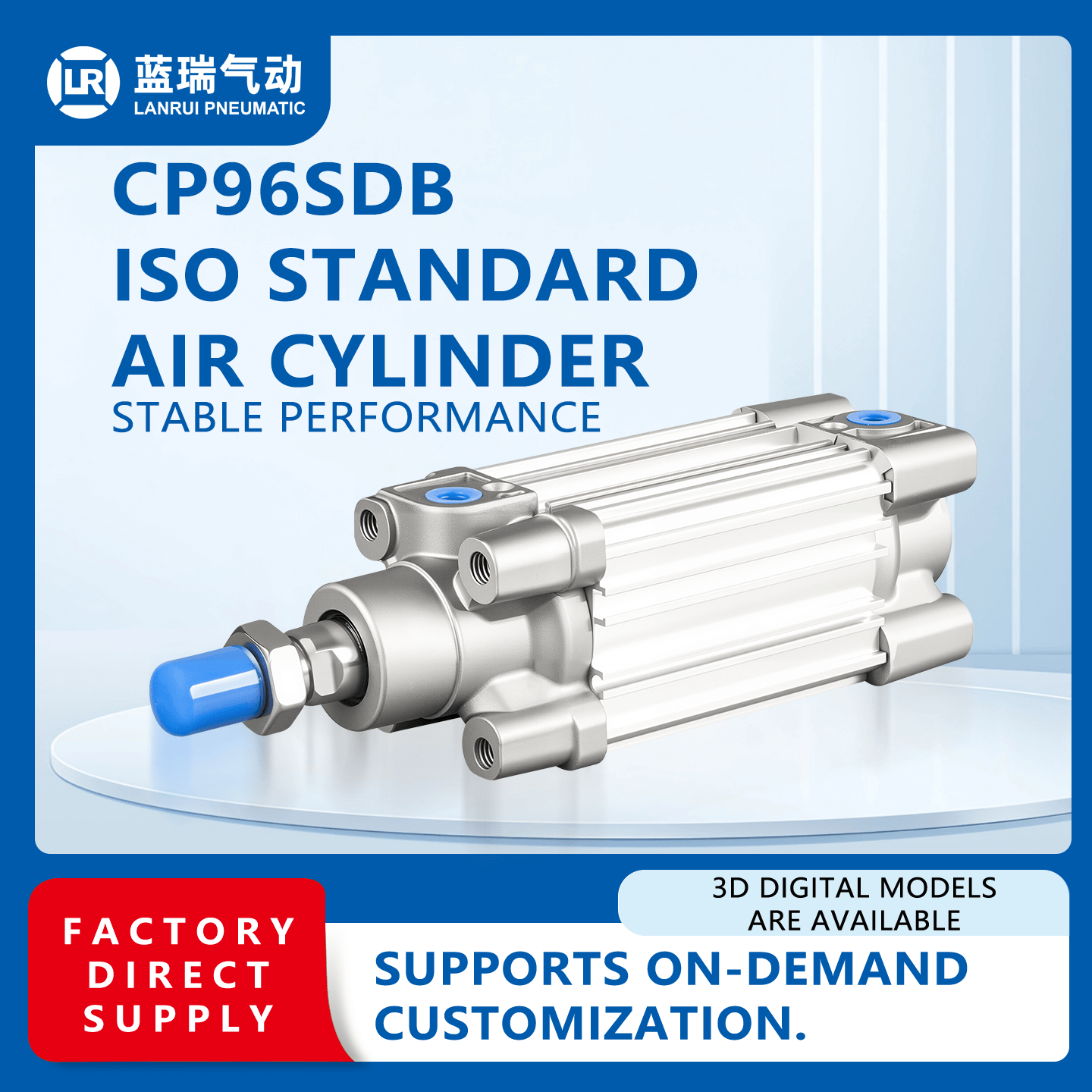 ISO Standard Air Cylinder CP96/CP96SDB