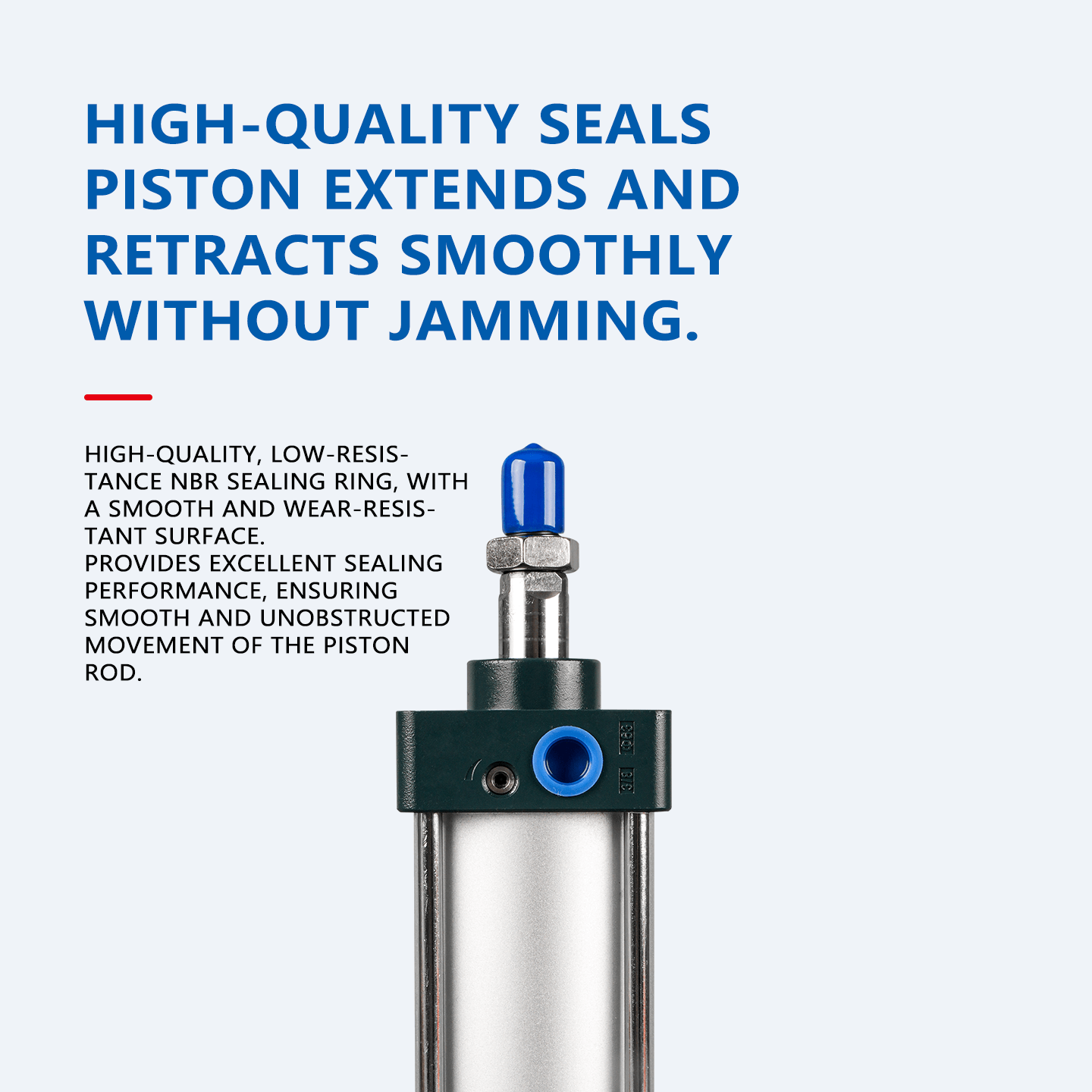 SC Aluminium Double Acting Standard Pneumatic Cylinder