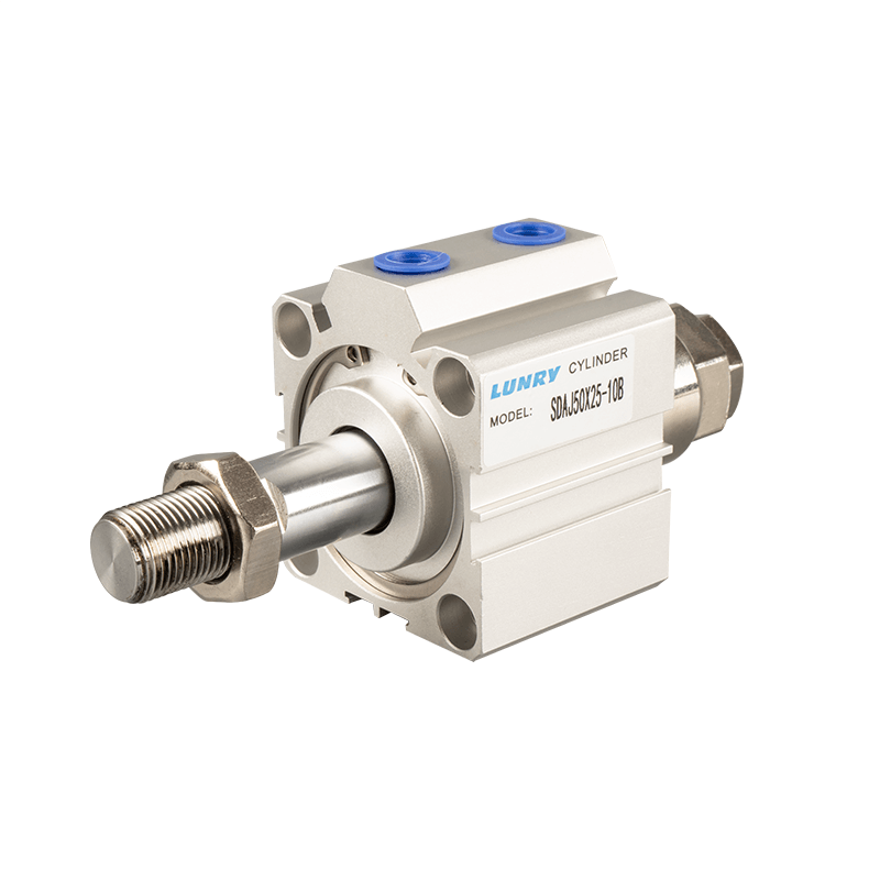 SDAJ Compact Pneumatic Cylinder with Adjustable Stroke