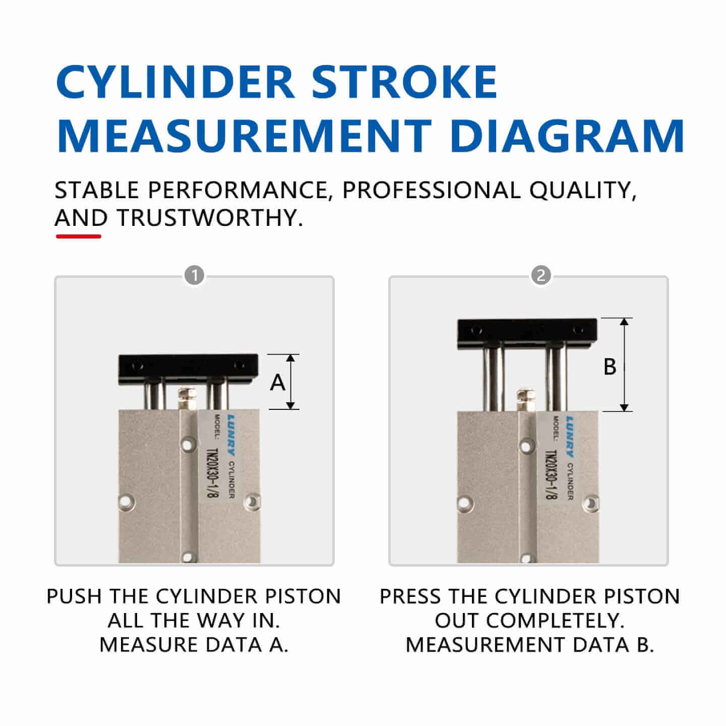 TN Double Rod Cylinder