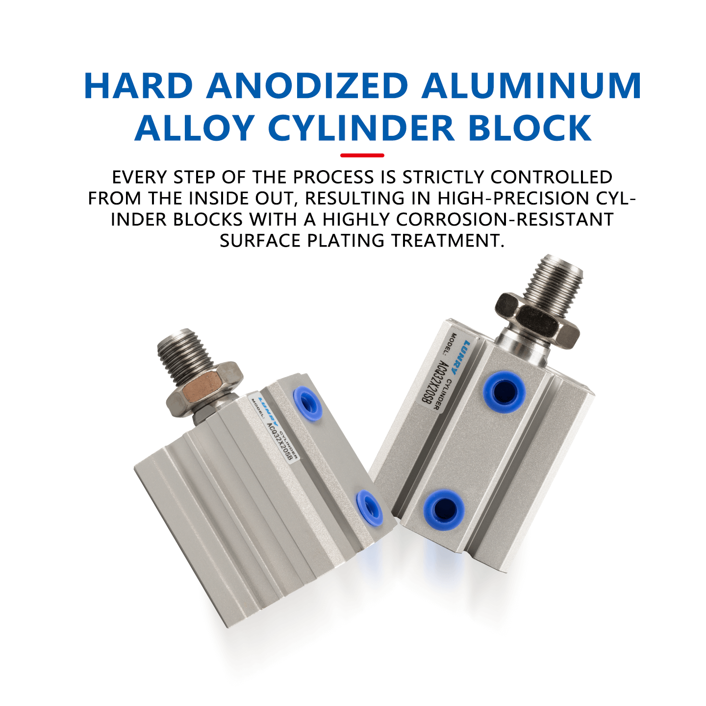 Thin Type Cylinder ACQ Compact Air Cylinder