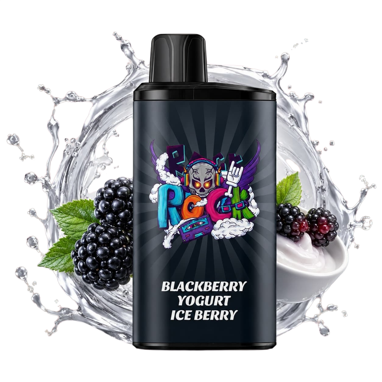 Blackberry Yogurt Ice Berry