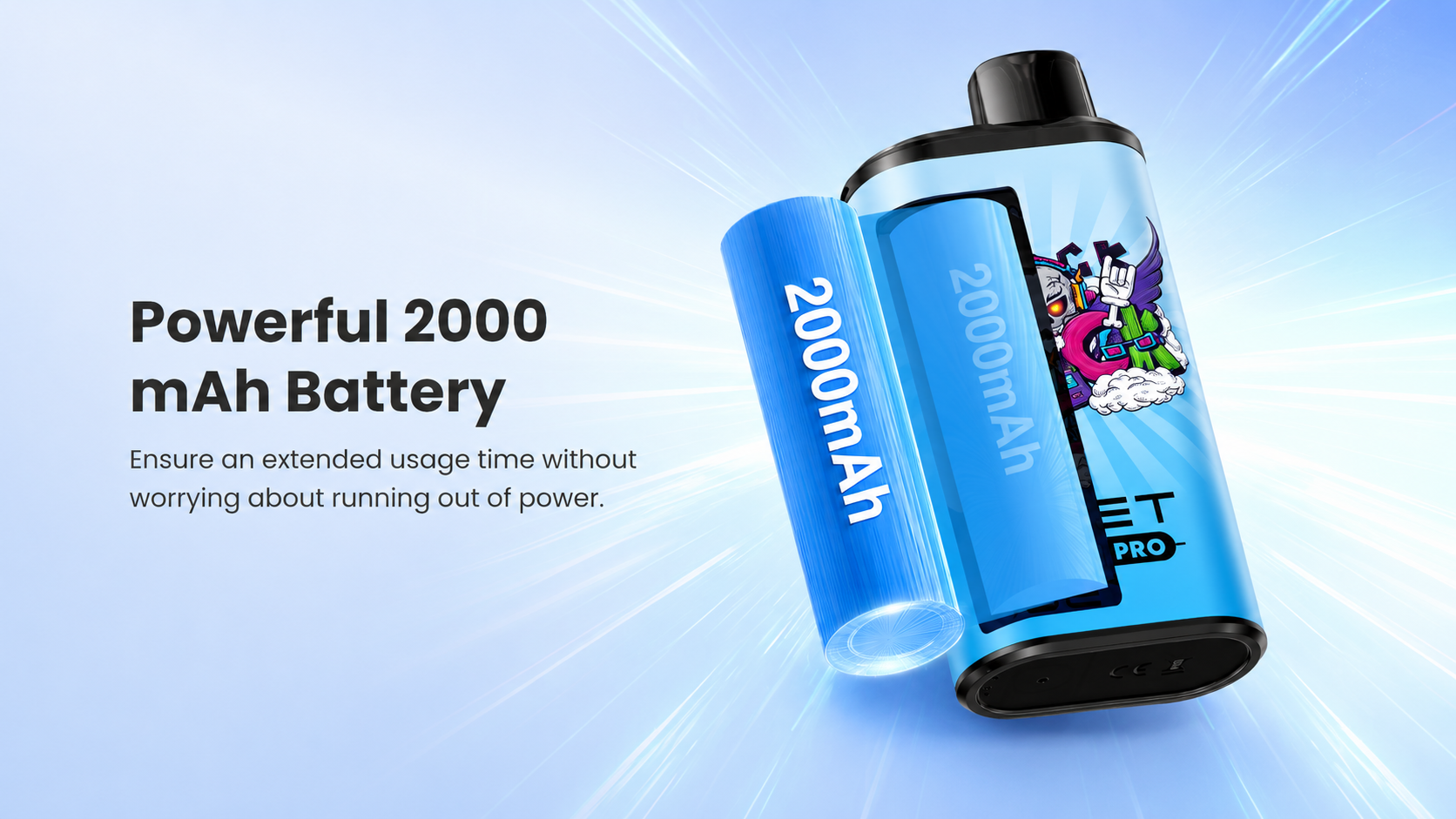 2000mAh Battery