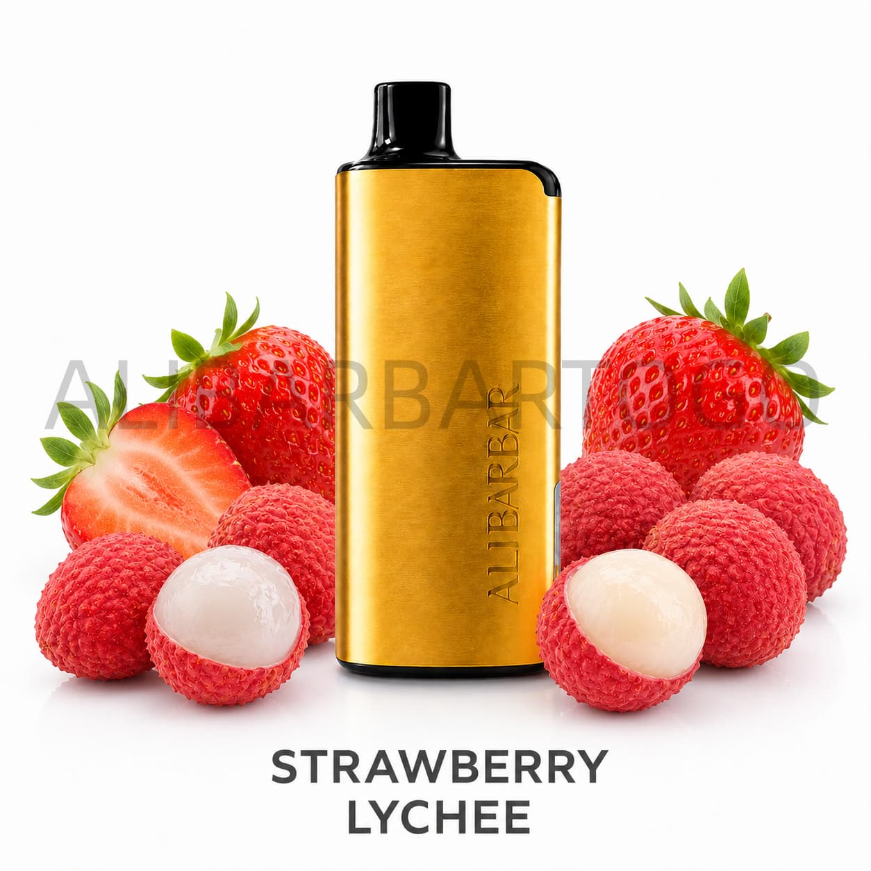 Alibarbar Ingot 9000 Strawberry Lychee Ice (Non-rechargeable)