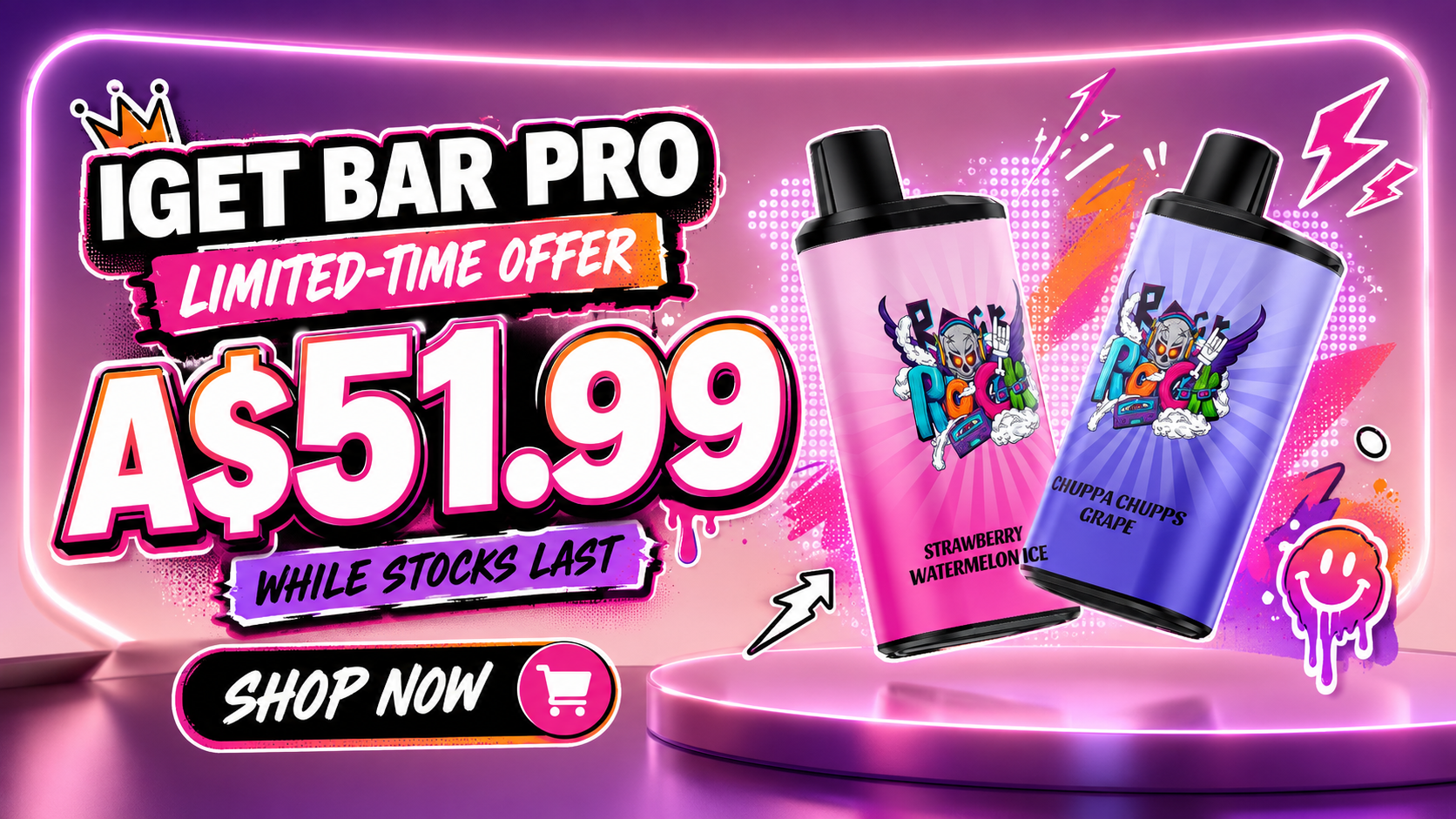 IGET BAR PRO Final Day Sale