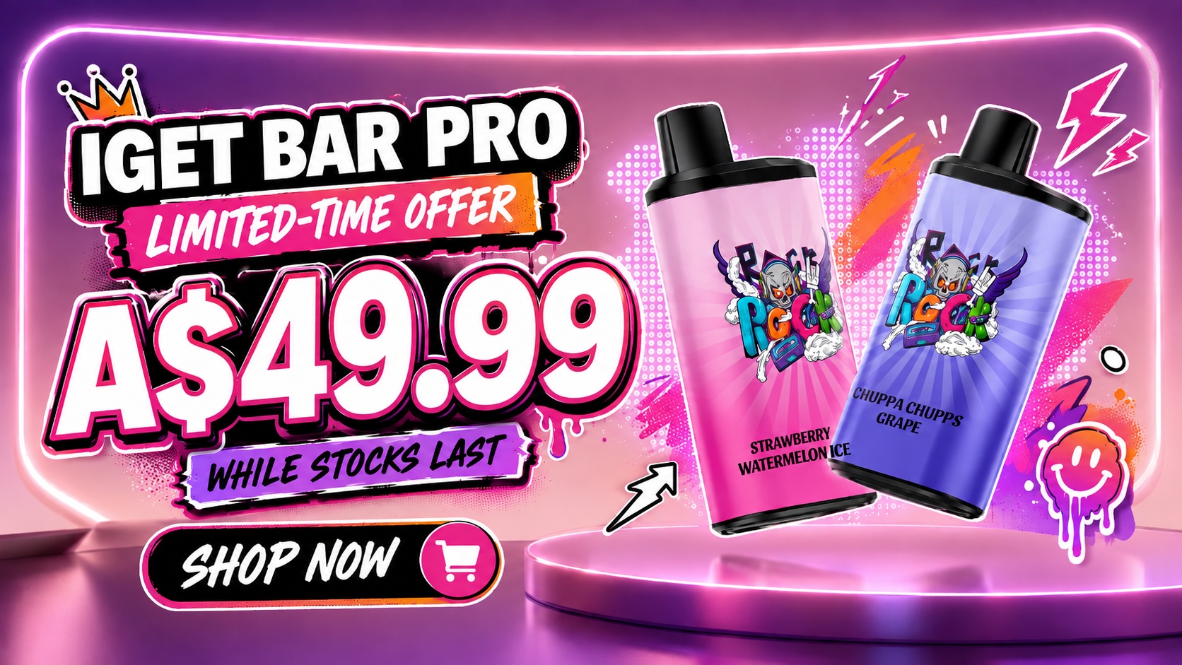 IGET BAR PRO Final Day Sale