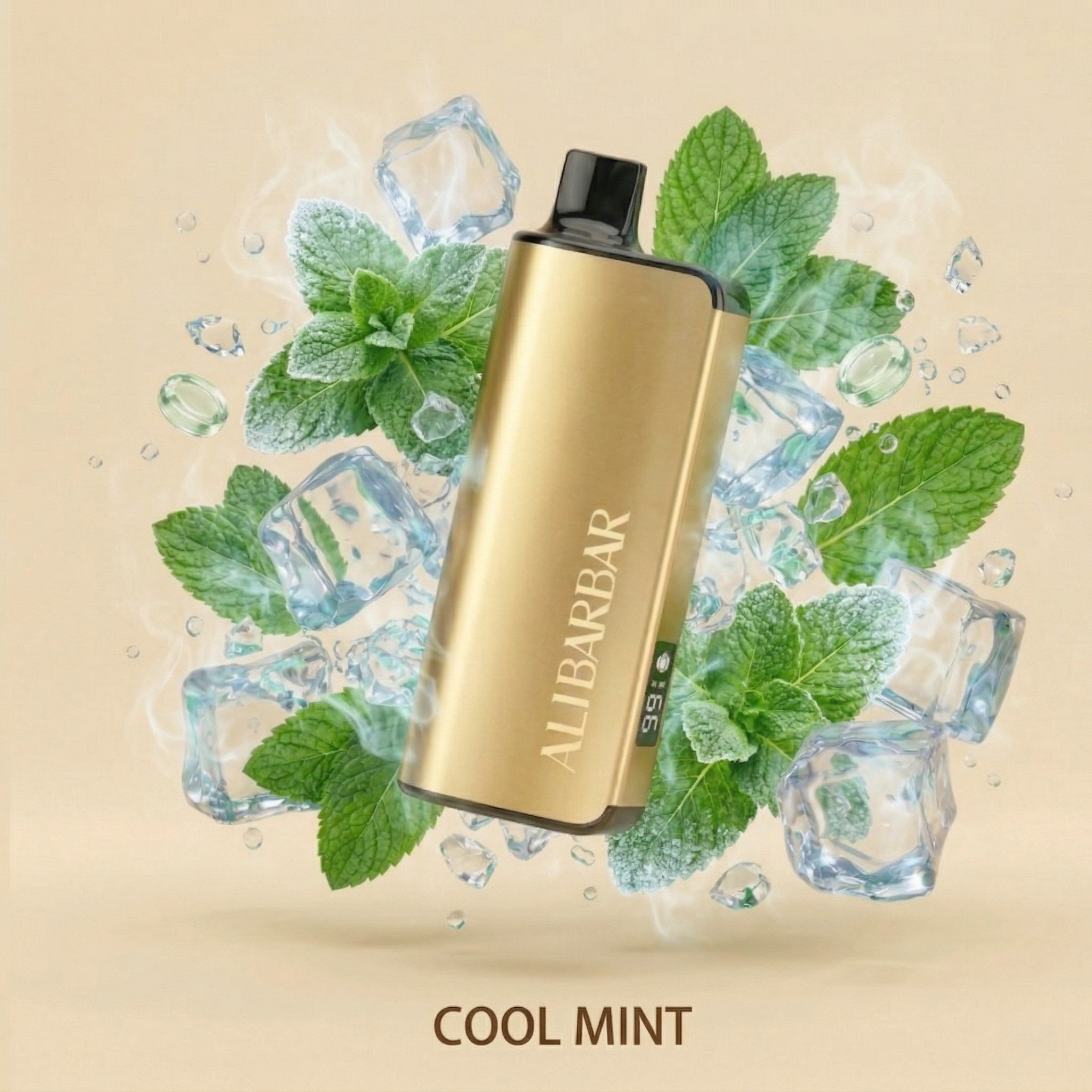 Alibarbar Ingot 9000 Cool Mint (Non-rechargeable)