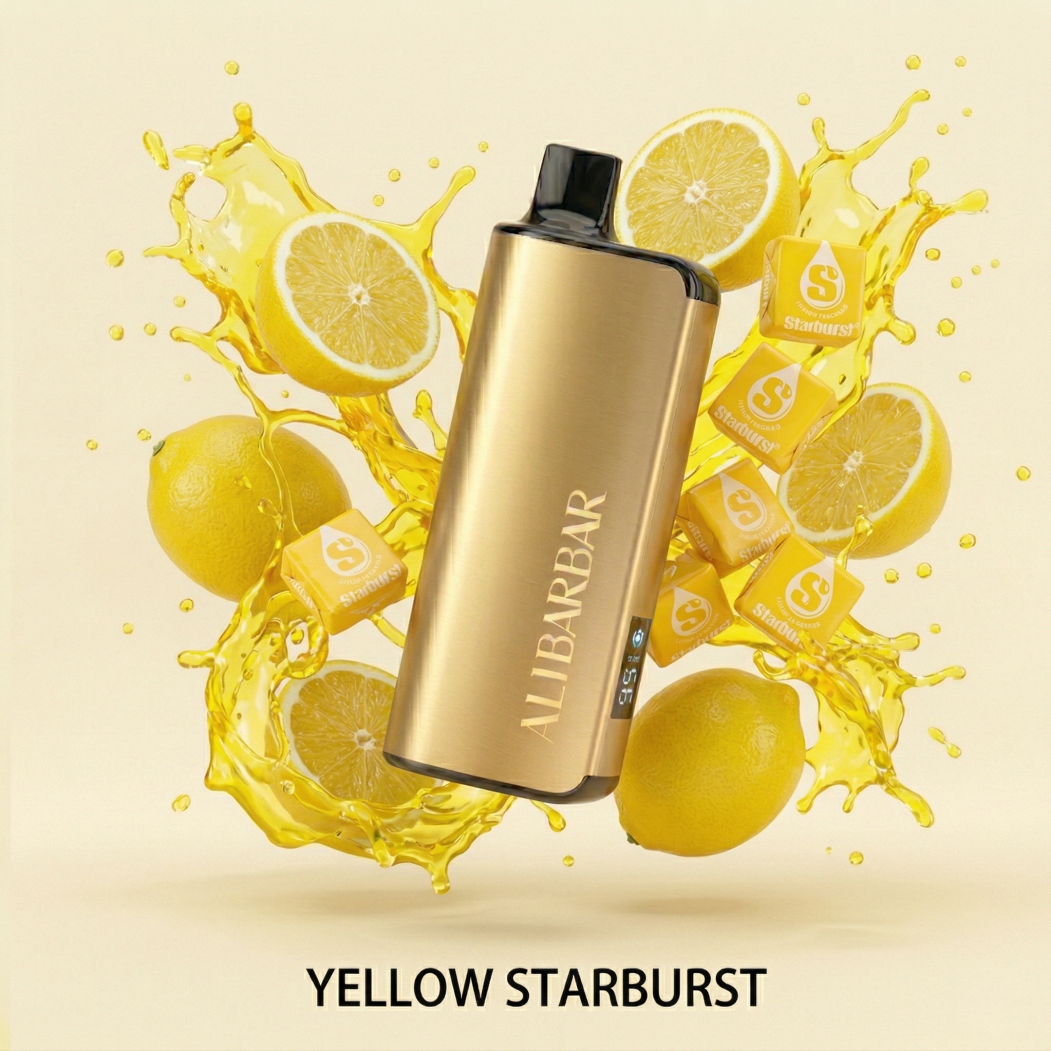Yellow Starburst – INGOT 9000