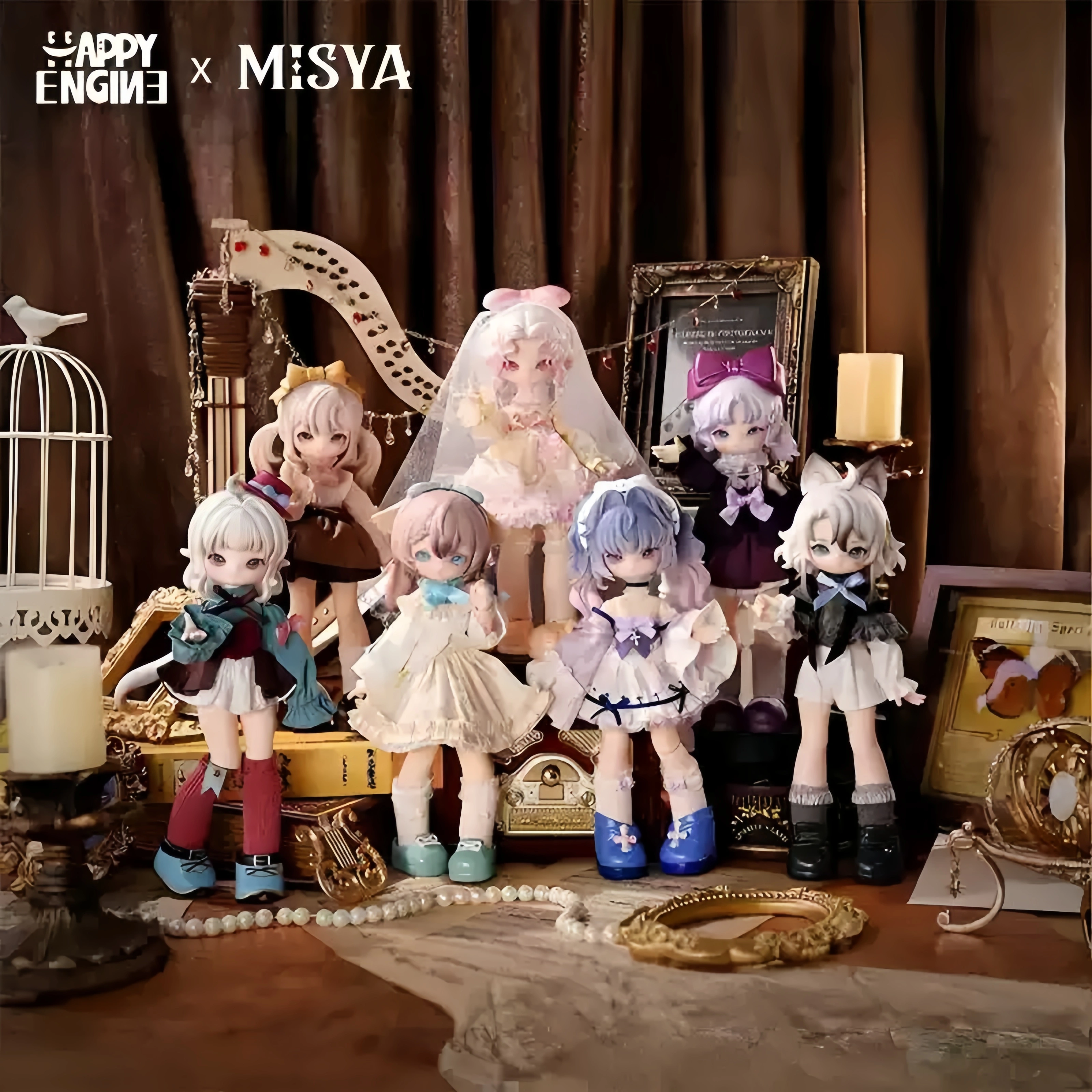 WLFTOYS・MISYA 怪誕陳列館BJD・ 開封後は返品不可