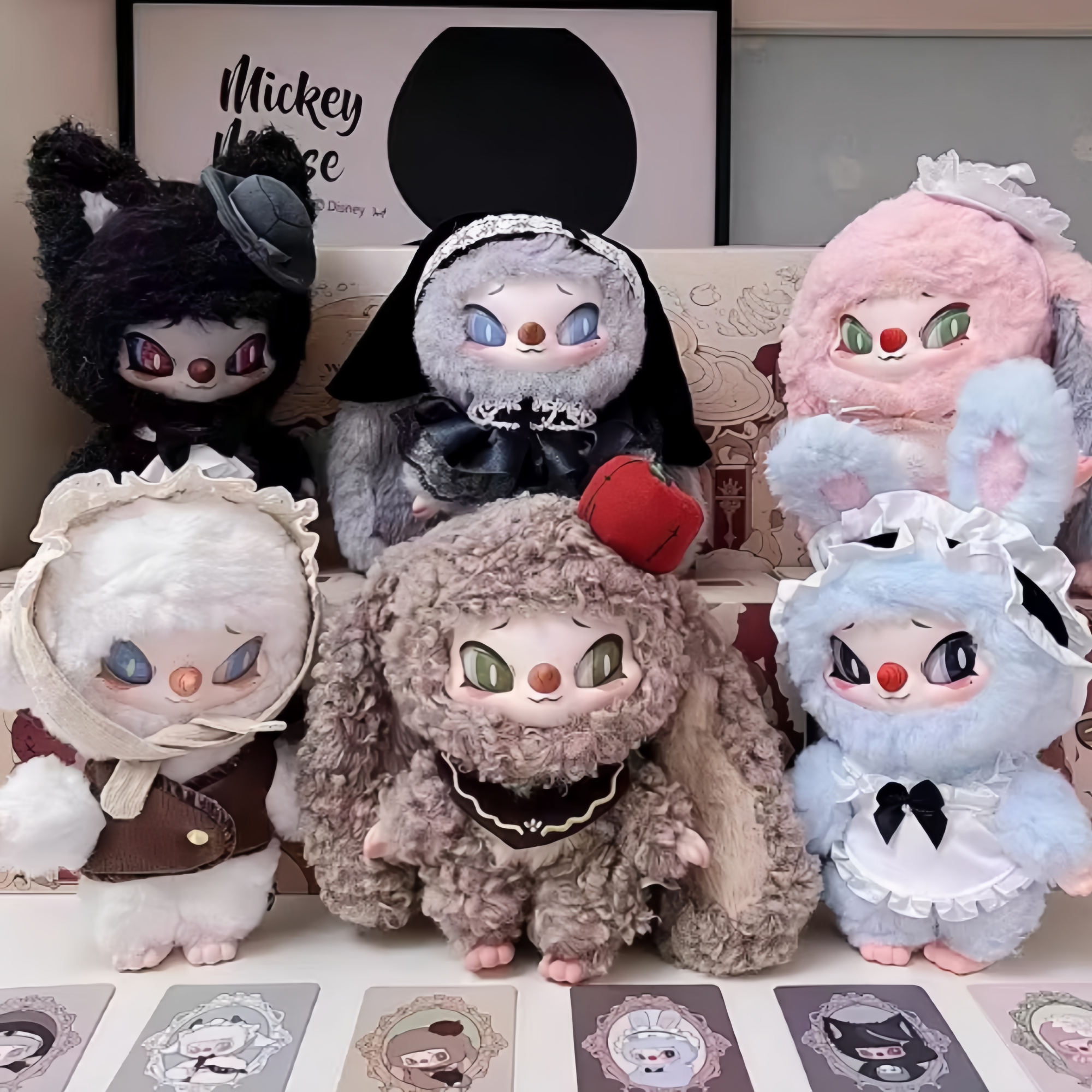 WLFTOYS SIINONO あなたにだけ教える秘密 シリーズ ファッションぬいぐるみインテリアオブジェ 開封後の返品は承りません