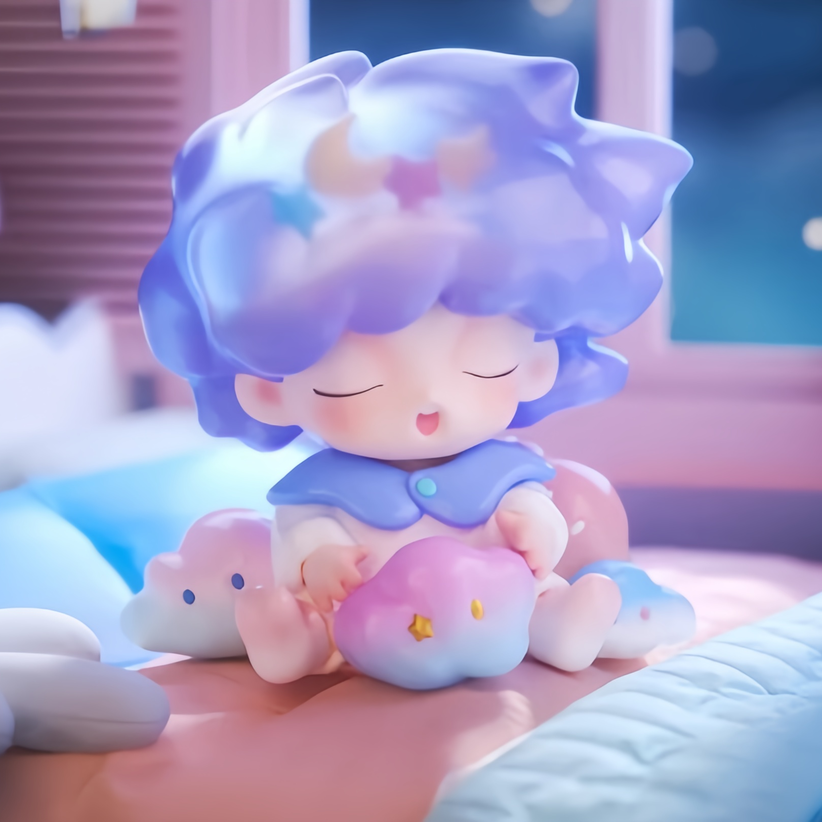 WLFTOYS YUMO 雲夢童心島シリーズ ホームインテリアオブジェ 開封後の返品は受け付けておりません