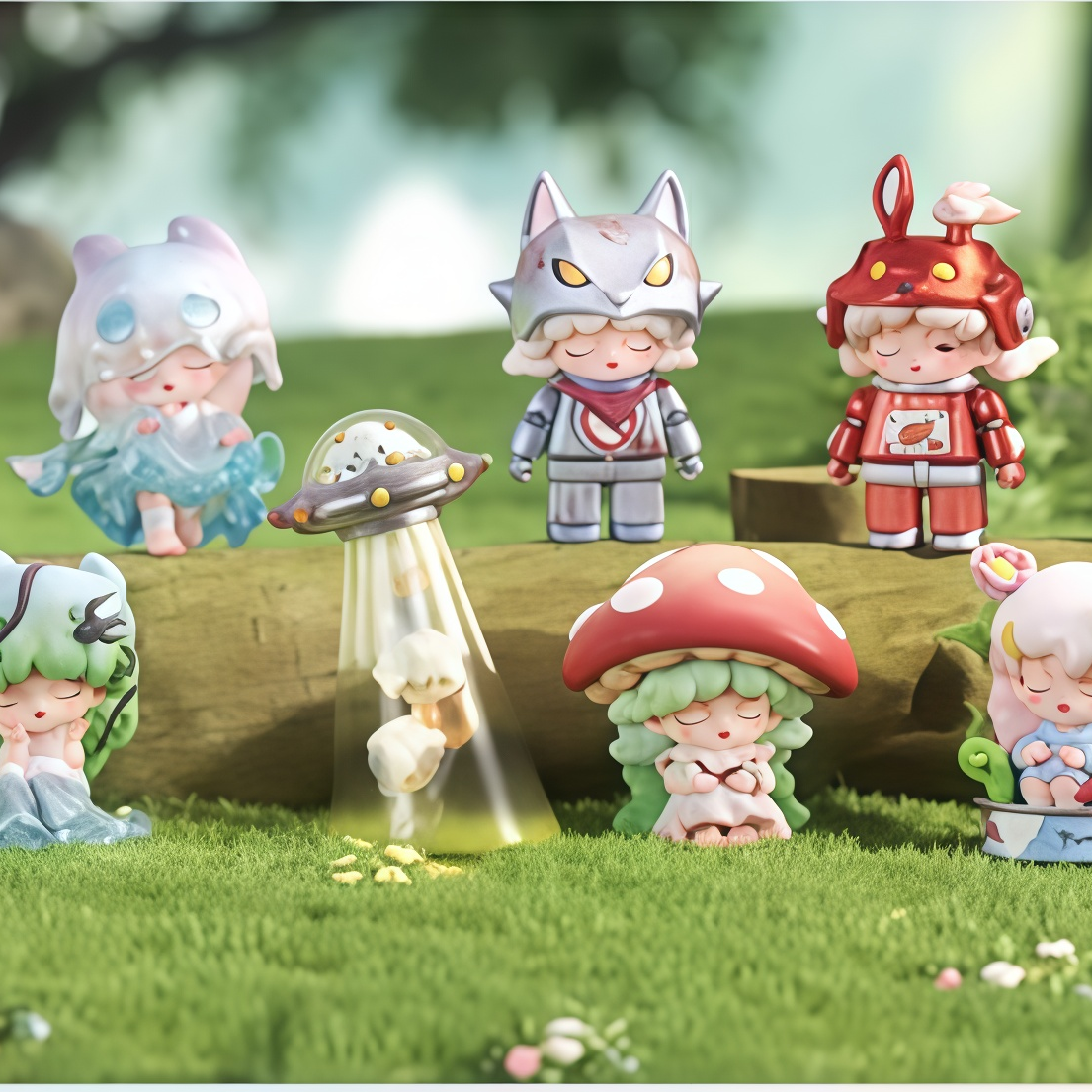 WLFTOYS YUMO 雲夢童心島シリーズ ホームインテリアオブジェ 開封後の返品は受け付けておりません