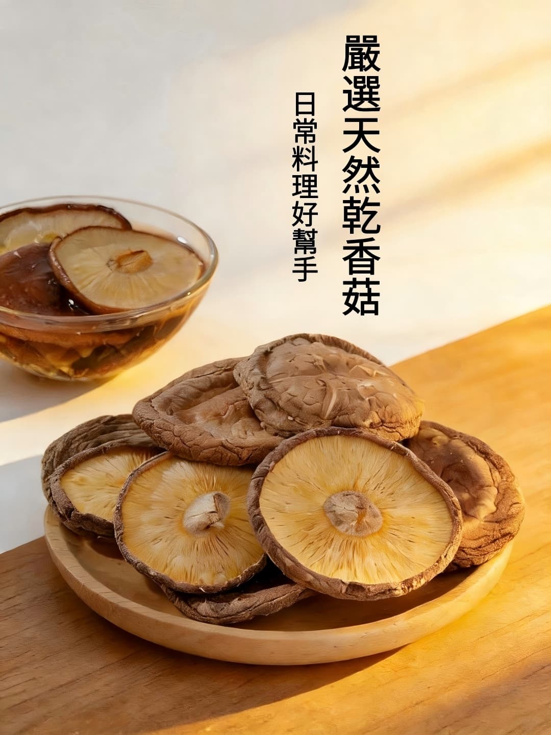 嚴選天然乾香菇