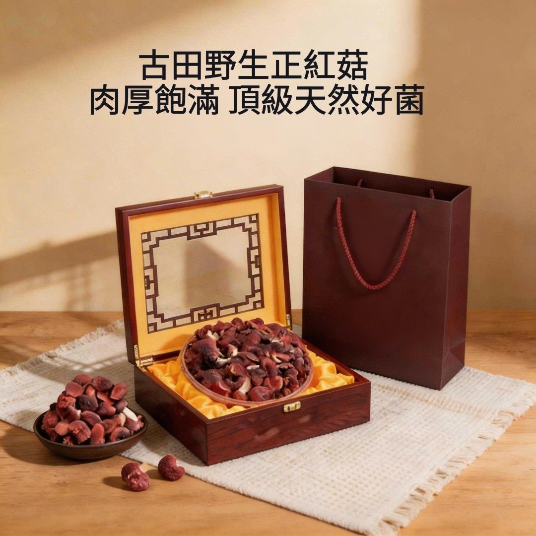 野生胭脂紅菇 台灣月子滋補乾貨 雲南高海拔野生紅菇