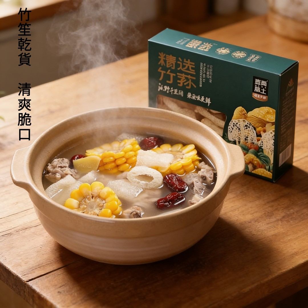 竹笙頂級禮盒 年節送禮 高端山珍組合