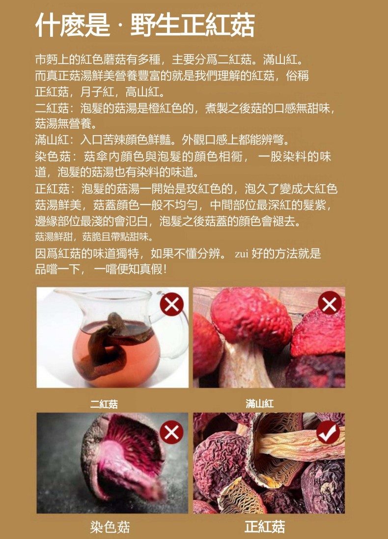大紅菇食用說明