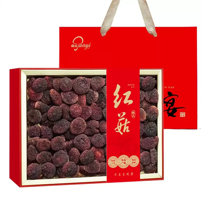 紅菇頂級禮盒 月子送禮首選 天然無硫山珍乾貨