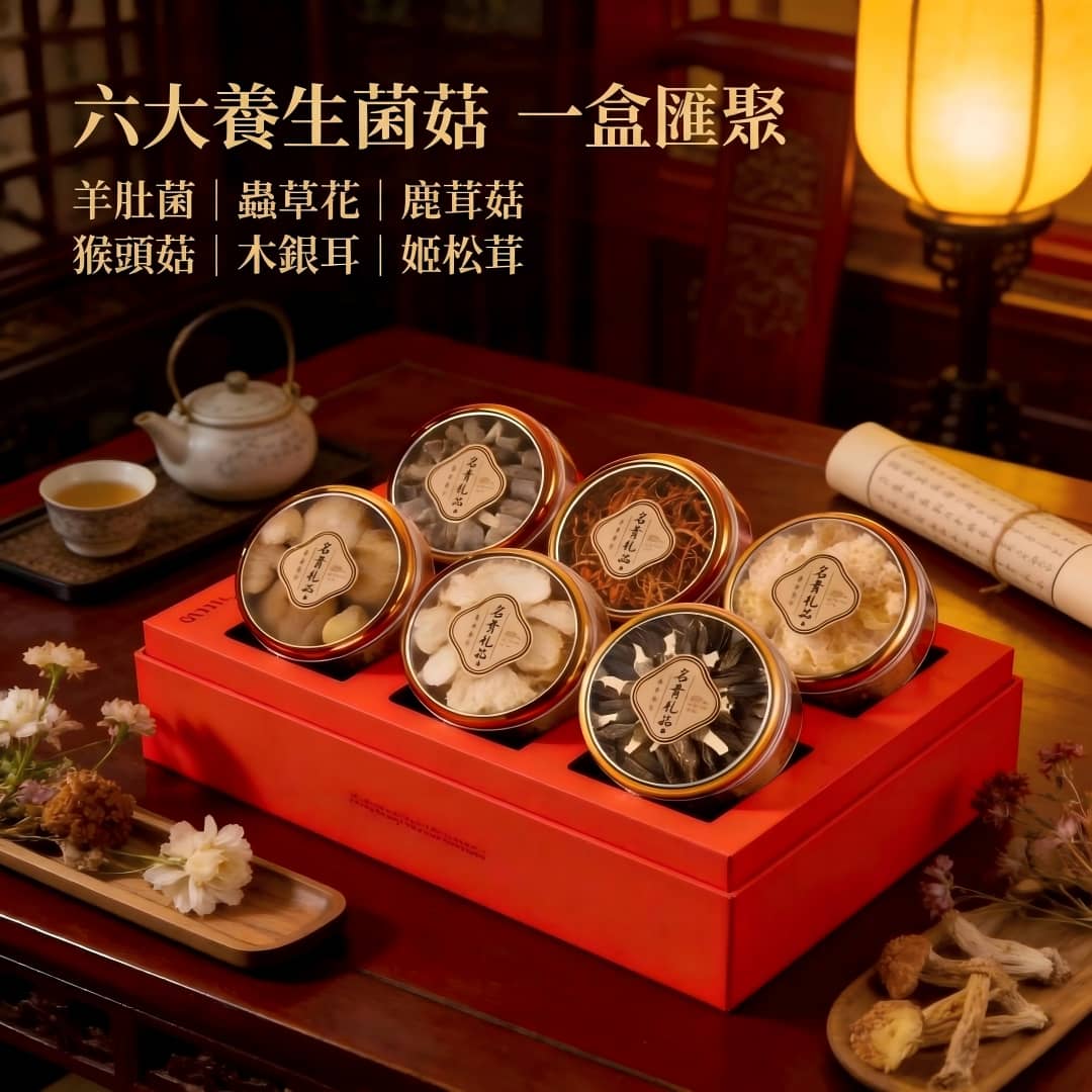 月子滋補禮盒 天然無硫山珍 新竹物流配送