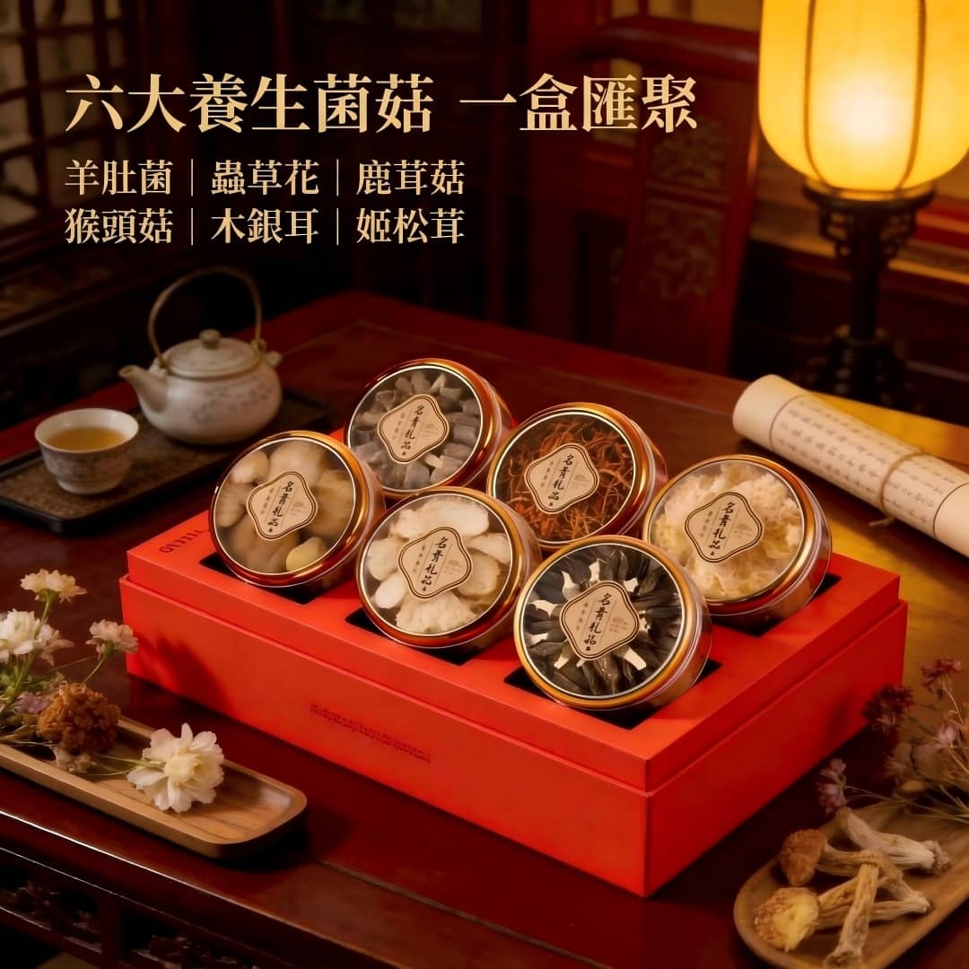 月子滋補禮盒 天然無硫山珍 新竹物流配送